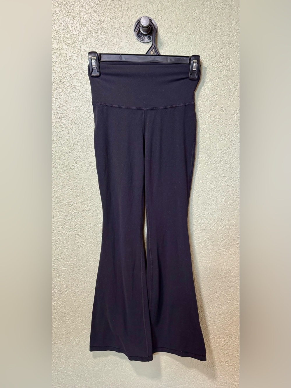 TNA Black High-Waist Flare Pants XS